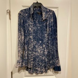 Distressed Long Sleeve shirt